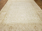 Egypt Hand Knotted Oriental Rug Antique Egyptian Rose Tabriz Large Area Rug 9'x12'