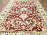 Egypt Hand Knotted Oriental Rug Egyptian Peshawar Oriental Area Rug 8'8 x 11'11