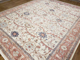 Egypt Hand Knotted Oriental Rug Fine Mahal Area Rug 9'4X11'10