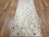 Egypt Hand Knotted Oriental Rug Fine Modern Oriental Runner 3'x6'9