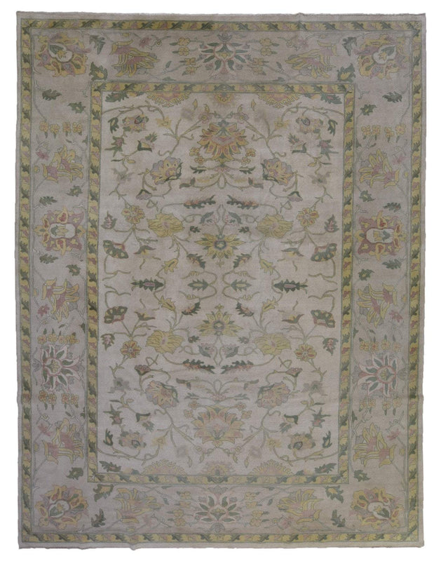 Egypt Hand Knotted Oriental Rug Fine Oriental Agra Rug 10'1X12'8