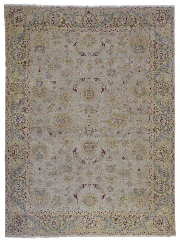Fine Oriental Agra Rug 9'3X12'3