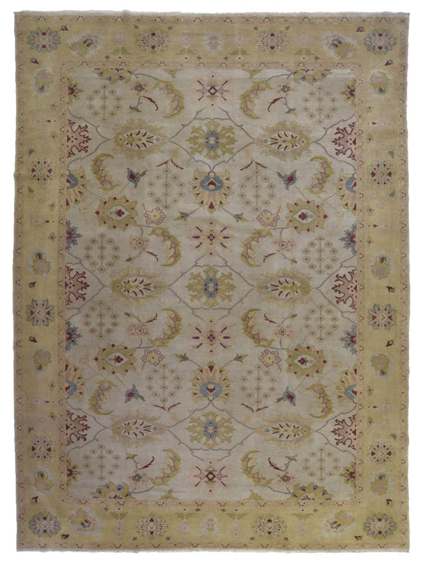 Egypt Hand Knotted Oriental Rug Fine Oriental Peshawar Rug 10'6X13'8