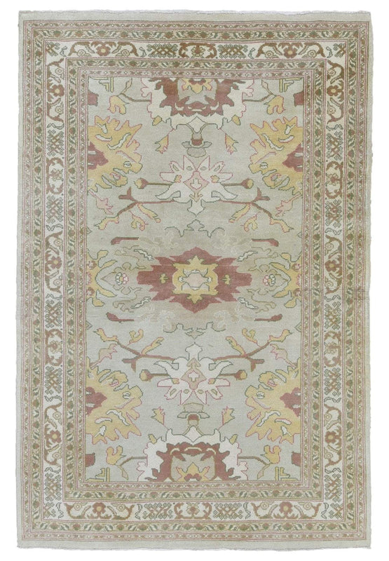 Egypt Hand Knotted Oriental Rug Fine Oriental Peshawar Rug 3'11X5'9