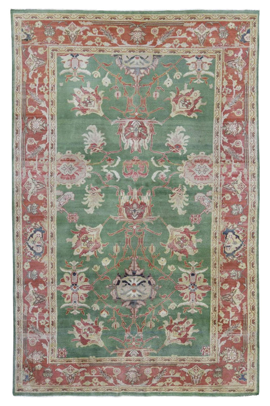 Egypt Hand Knotted Oriental Rug Fine Oriental Peshawar Rug 5'7X8'10