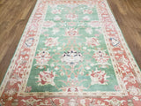 Egypt Hand Knotted Oriental Rug Fine Oriental Peshawar Rug 5'7X8'10