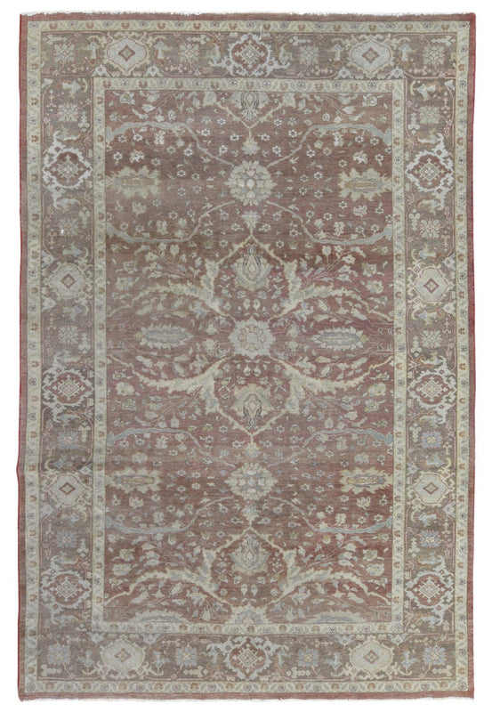 Fine Oriental Peshawar Rug 6' x 9'