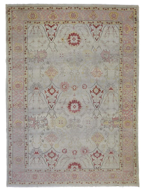 Egypt Hand Knotted Oriental Rug Fine Oriental Peshawar Rug 8'8X12'1