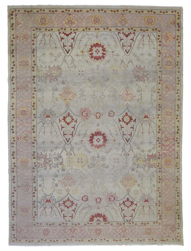 Egypt Hand Knotted Oriental Rug Fine Oriental Peshawar Rug 8'8X12'1