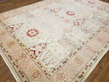 Egypt Hand Knotted Oriental Rug Fine Oriental Peshawar Rug 8'8X12'1