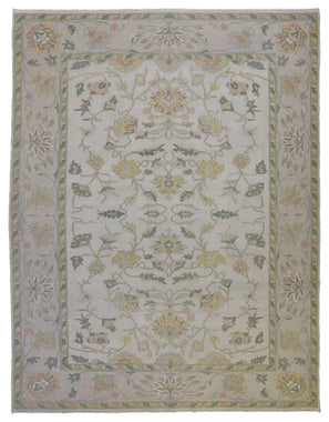 Egypt Hand Knotted Oriental Rug Fine Oriental Peshawar Rug 9'8X12'3
