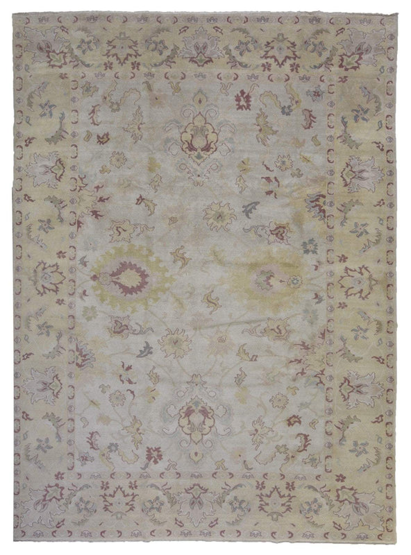 Egypt Hand Knotted Oriental Rug Fine Oriental Peshawar Rug 9'X11'10