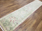 Egypt Hand Knotted Oriental Rug Fine Oriental Peshawar Runner 2'7X12'6