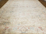Egypt Hand Knotted Oriental Rug Fine Oriental Sarouk Rug 10'10 x 13'7