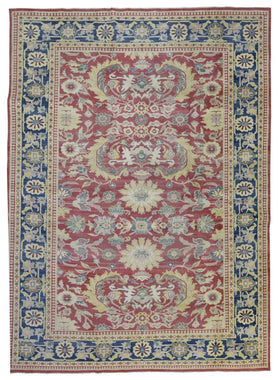 Egypt Hand Knotted Oriental Rug Fine Oriental Serapi Rug 8'10X11'10
