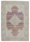 Egypt Hand Knotted Oriental Rug Fine Oushak Oriental Area Rug 3'11X5'8