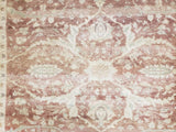 Egypt Hand Knotted Oriental Rug Fine Oushak Oriental Area Rug 6'7X8'7