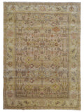Egypt Hand Knotted Oriental Rug Fine Oushak Oriental Area Rug 8'8x12'1