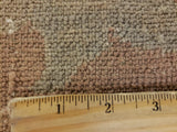 Egypt Hand Knotted Oriental Rug Fine Oushak Oriental Runner 4'1X10'3
