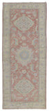 Egypt Hand Knotted Oriental Rug Fine Oushak Oriental Runner 4'1X10'3