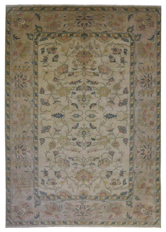 Egypt Hand Knotted Oriental Rug Fine Peshawar Area Rug 10'X13'4