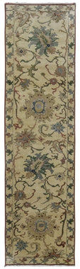 Egypt Hand Knotted Oriental Rug Fine Peshawar Area Rug 3'2X11'2