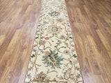 Egypt Hand Knotted Oriental Rug Fine Peshawar Area Rug 3'2X11'2