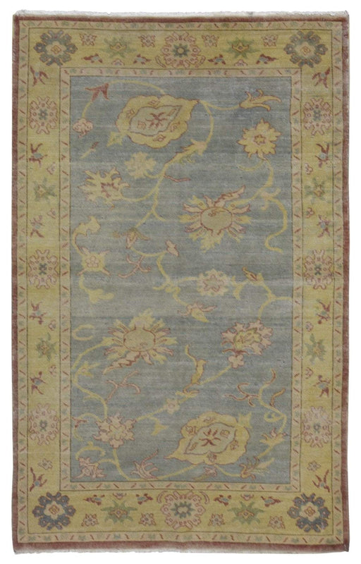 Egypt Hand Knotted Oriental Rug Fine Peshawar Area Rug 4'2X6'10