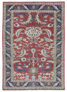Egypt Hand Knotted Oriental Rug Fine Peshawar Area Rug 6'2X8'6