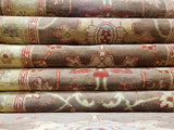 Egypt Hand Knotted Oriental Rug Fine Peshawar Long Oriental Runner 2'7x13'6