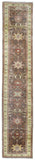 Egypt Hand Knotted Oriental Rug Fine Peshawar Long Oriental Runner 2'7x13'6