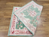 Egypt Hand Knotted Oriental Rug Fine Peshawar Oriental Area Rug 2'1X5'2