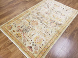 Egypt Hand Knotted Oriental Rug Fine Peshawar Oriental Area Rug 3'11X6'4