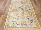 Egypt Hand Knotted Oriental Rug Fine Peshawar Oriental Area Rug 3'11X6'4