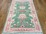 Egypt Hand Knotted Oriental Rug Fine Peshawar Oriental Area Rug 3'1X5'1