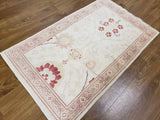 Egypt Hand Knotted Oriental Rug Fine Peshawar Oriental Area Rug 3'1X5'2
