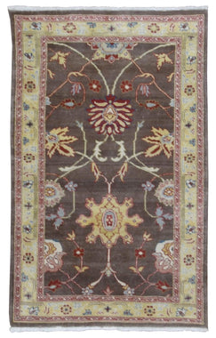 Egypt Hand Knotted Oriental Rug Fine Peshawar Oriental Area Rug 3'2X5'1