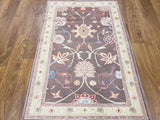 Egypt Hand Knotted Oriental Rug Fine Peshawar Oriental Area Rug 3'5X5'2