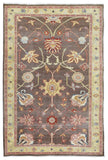 Egypt Hand Knotted Oriental Rug Fine Peshawar Oriental Area Rug 4'1 x 6'1