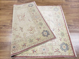 Egypt Hand Knotted Oriental Rug Fine Peshawar Oriental Area Rug 4'3X6'