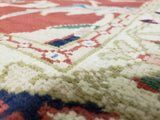 Egypt Hand Knotted Oriental Rug Fine Peshawar Oriental Area Rug 4'4X5'11