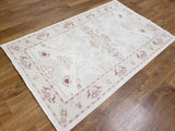 Egypt Hand Knotted Oriental Rug Fine Peshawar Oriental Area Rug 4'x 6'5