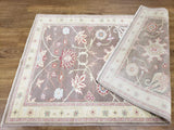 Egypt Hand Knotted Oriental Rug Fine Peshawar Oriental Area Rug 4'X6'2