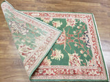 Egypt Hand Knotted Oriental Rug Fine Peshawar Oriental Area Rug 4'X6'2