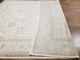 Egypt Hand Knotted Oriental Rug Fine Peshawar Oriental Area Rug 8'7X11'3