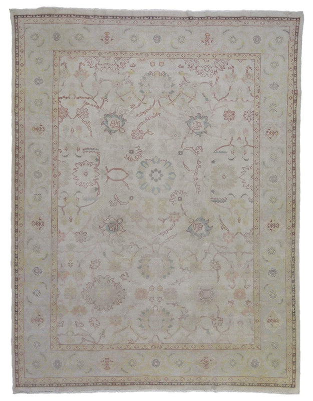 Egypt Hand Knotted Oriental Rug Fine Peshawar Oriental Area Rug 8'7X11'3