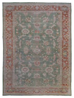 Egypt Hand Knotted Oriental Rug Fine Peshawar Oriental Area Rug 8'9X11'10