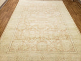 Egypt Hand Knotted Oriental Rug Fine Peshawar Oriental Area Rug 9'1X12'6