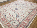 Egypt Hand Knotted Oriental Rug Fine Peshawar Oriental Area Rug 9'6X11'7