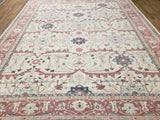 Egypt Hand Knotted Oriental Rug Fine Peshawar Oriental Area Rug 9'6X11'7